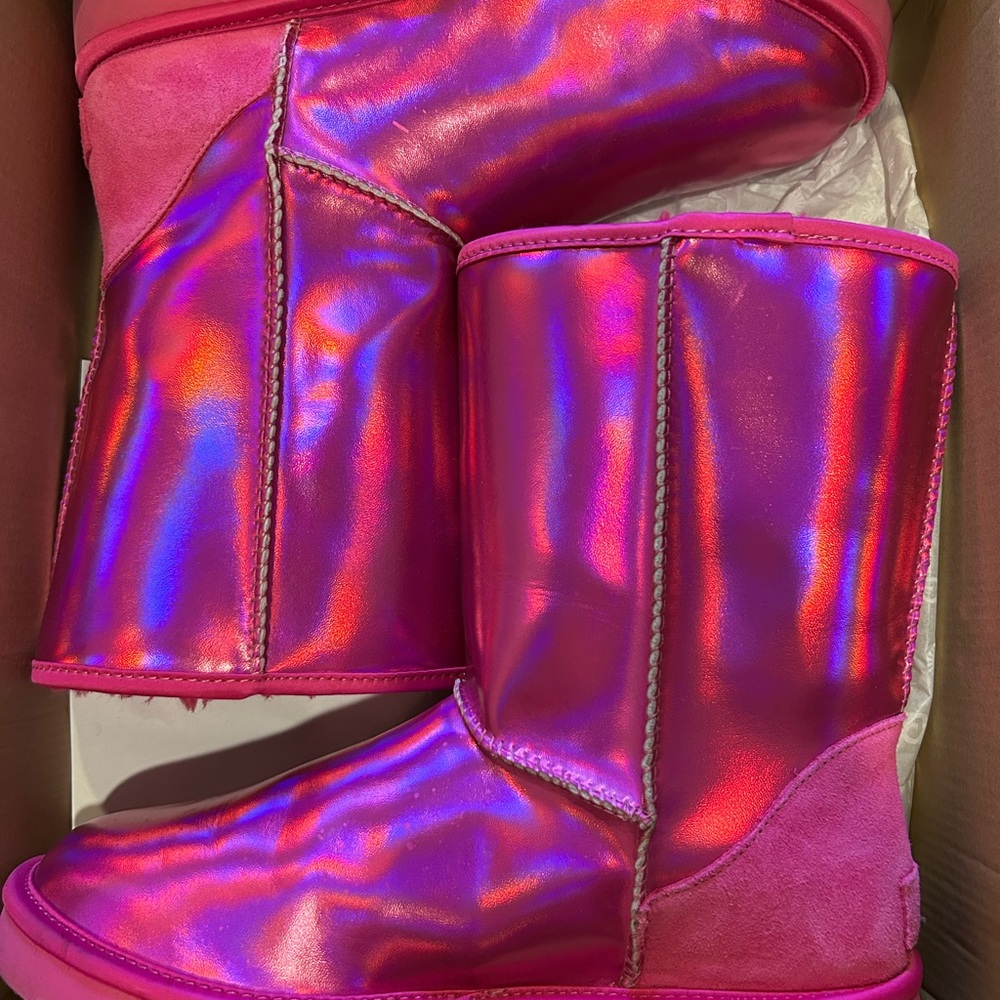 UGG Women’s Iridescent Pink Boots